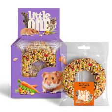 Little One - Tasty Loop Com Fruta E Frutos Secos 55gr